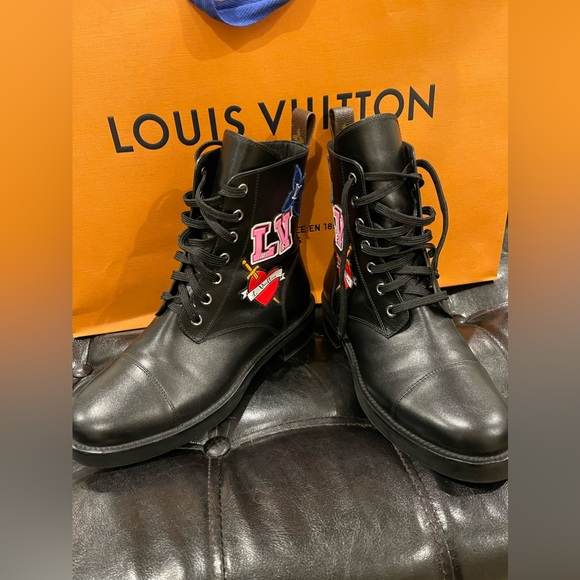 Louis Vuitton Combat Boots - Picture 3 of 6